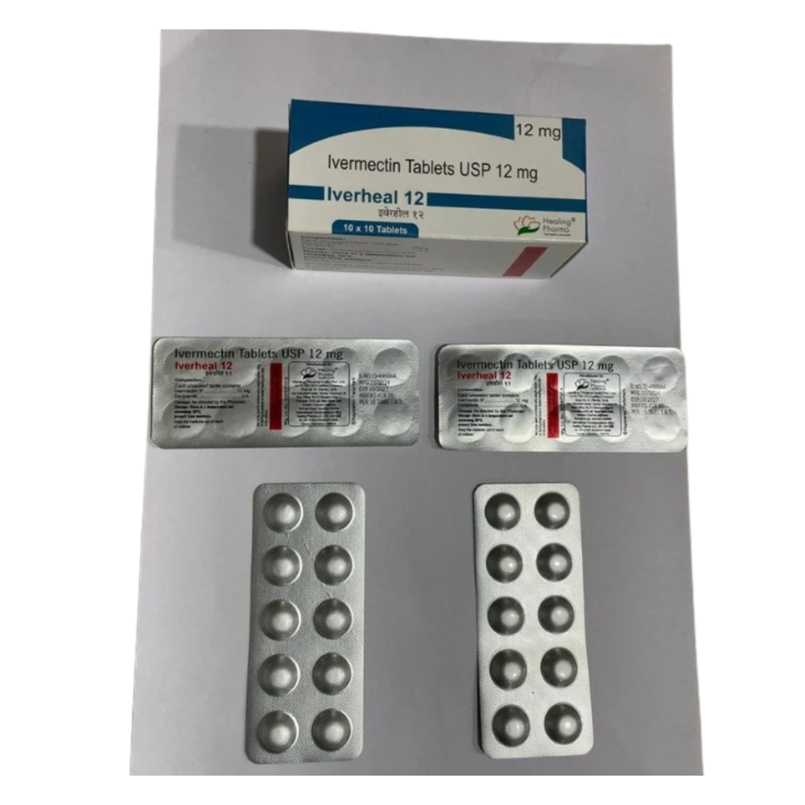 Iverheal 12 Ivermectin 12mg Tablets