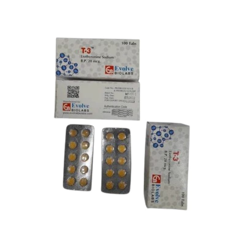 20mg Liothyronine Sodium T3 Tablet