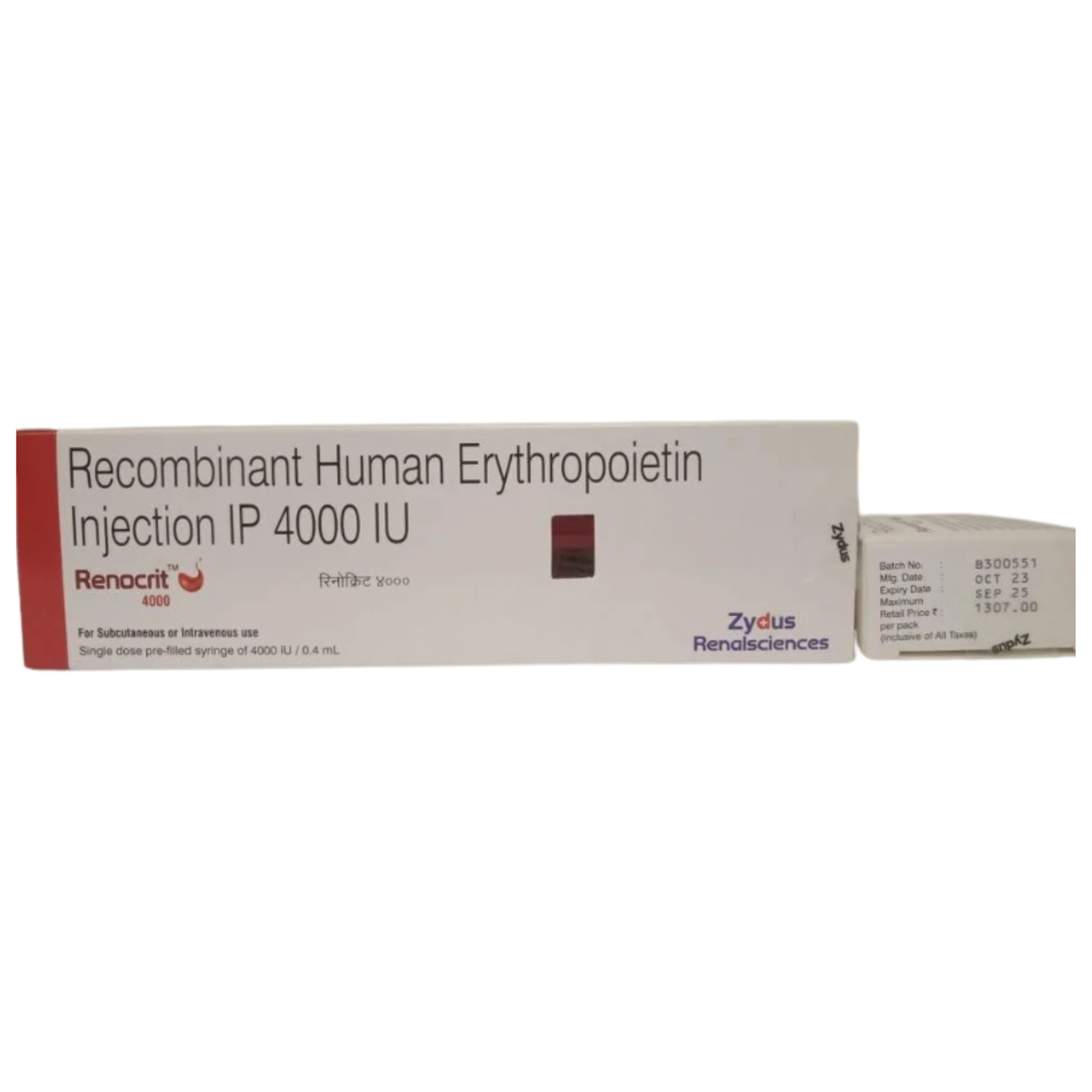 4000 iu Recombinant Human Erythropoietin