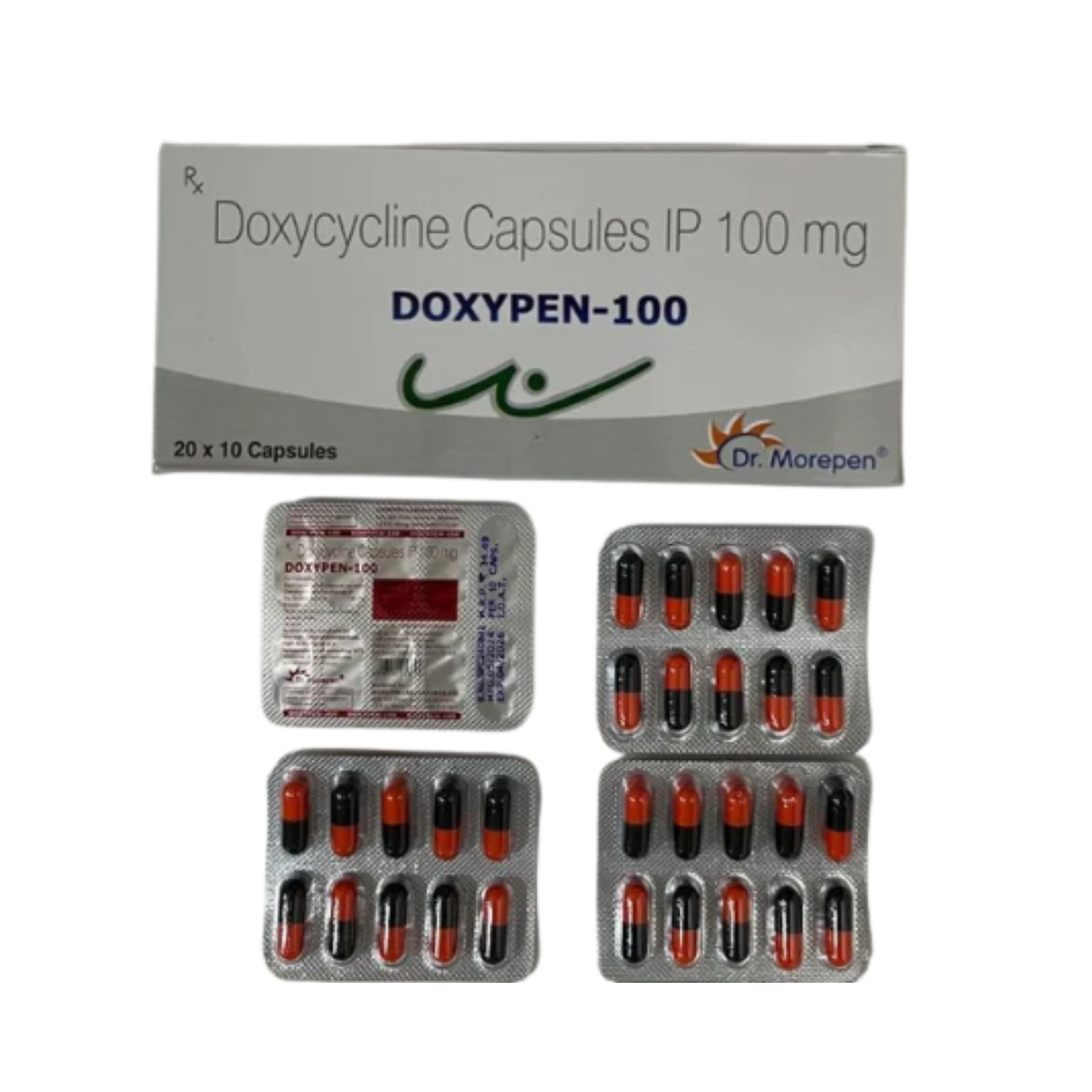 Doxypen 100 Doxycycline 100mg Capsule