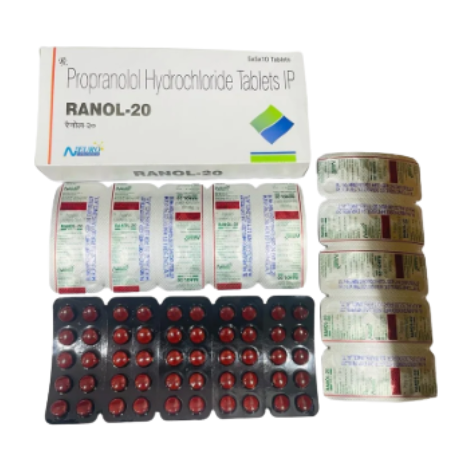 Ranol 20 propranolol hydrochloride tablet