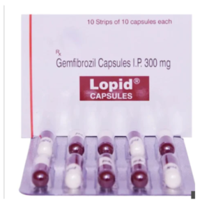 Lopid 300mg Capsules