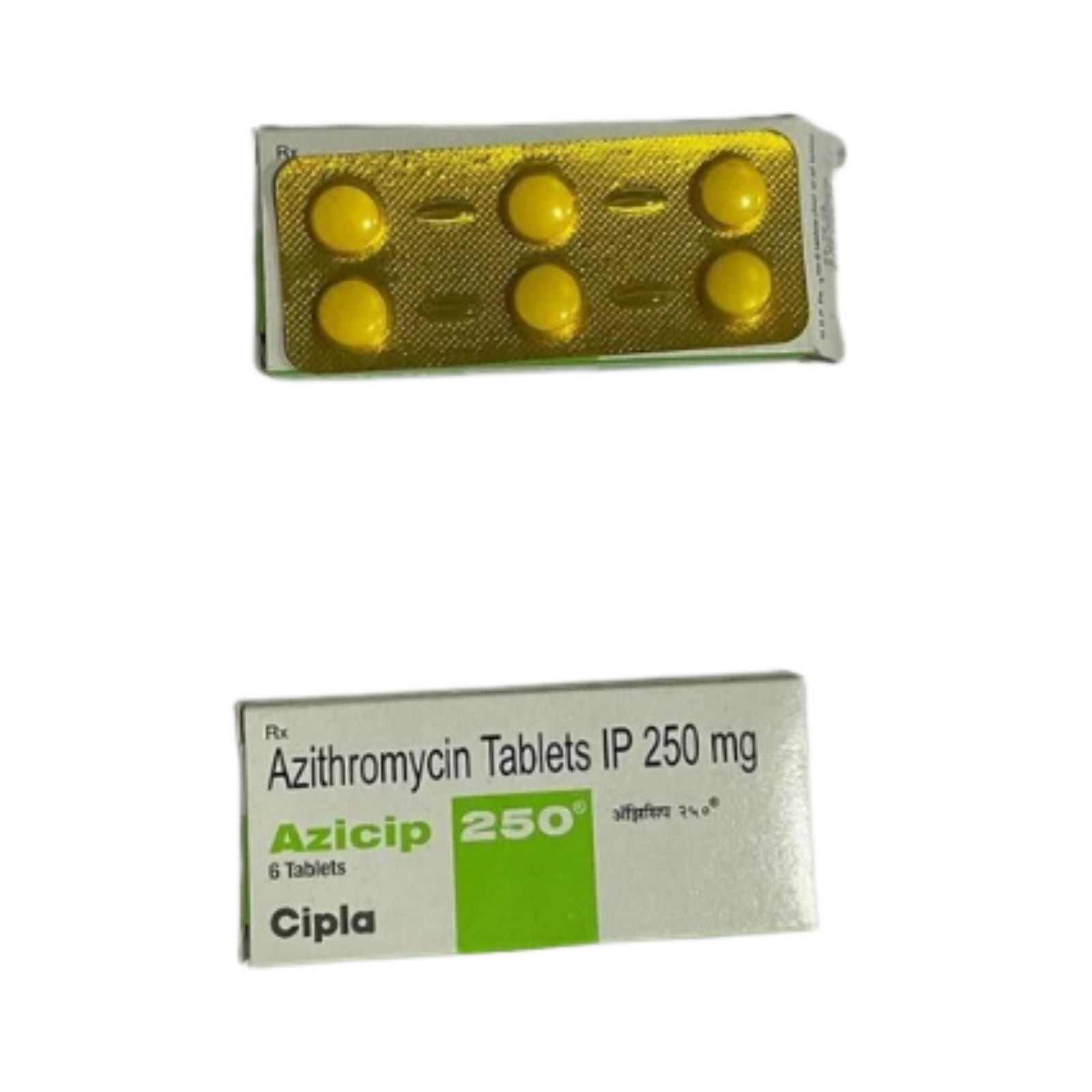 Azicip 250 Mg Azithromycin Tablets