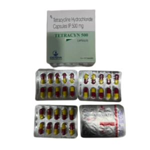 500mg Tetracycline Hydrochloride Capsules