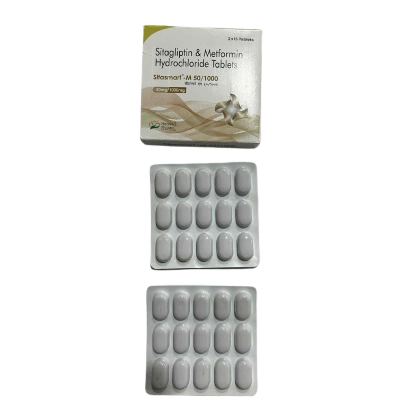 Sitagliptin And Metformin hydrochloride Tablets