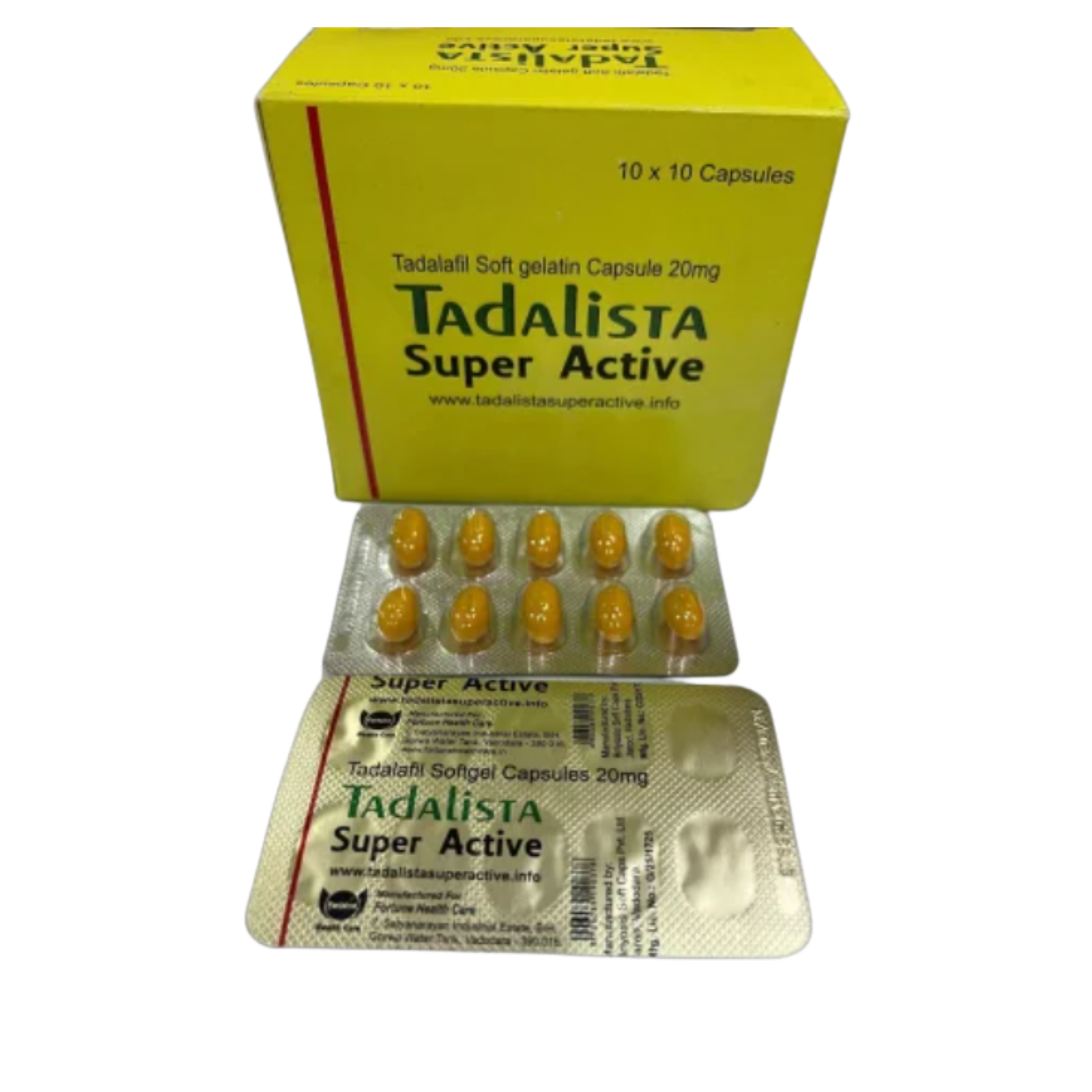 Tadalista Super Active 20mg