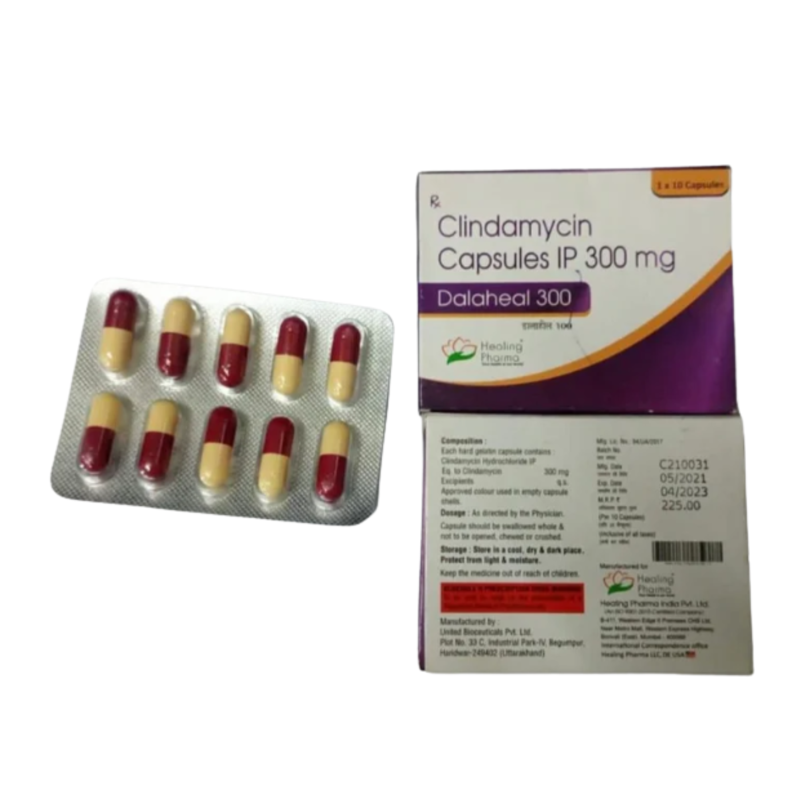 300mg Dalaheal Clindamycin Capsule
