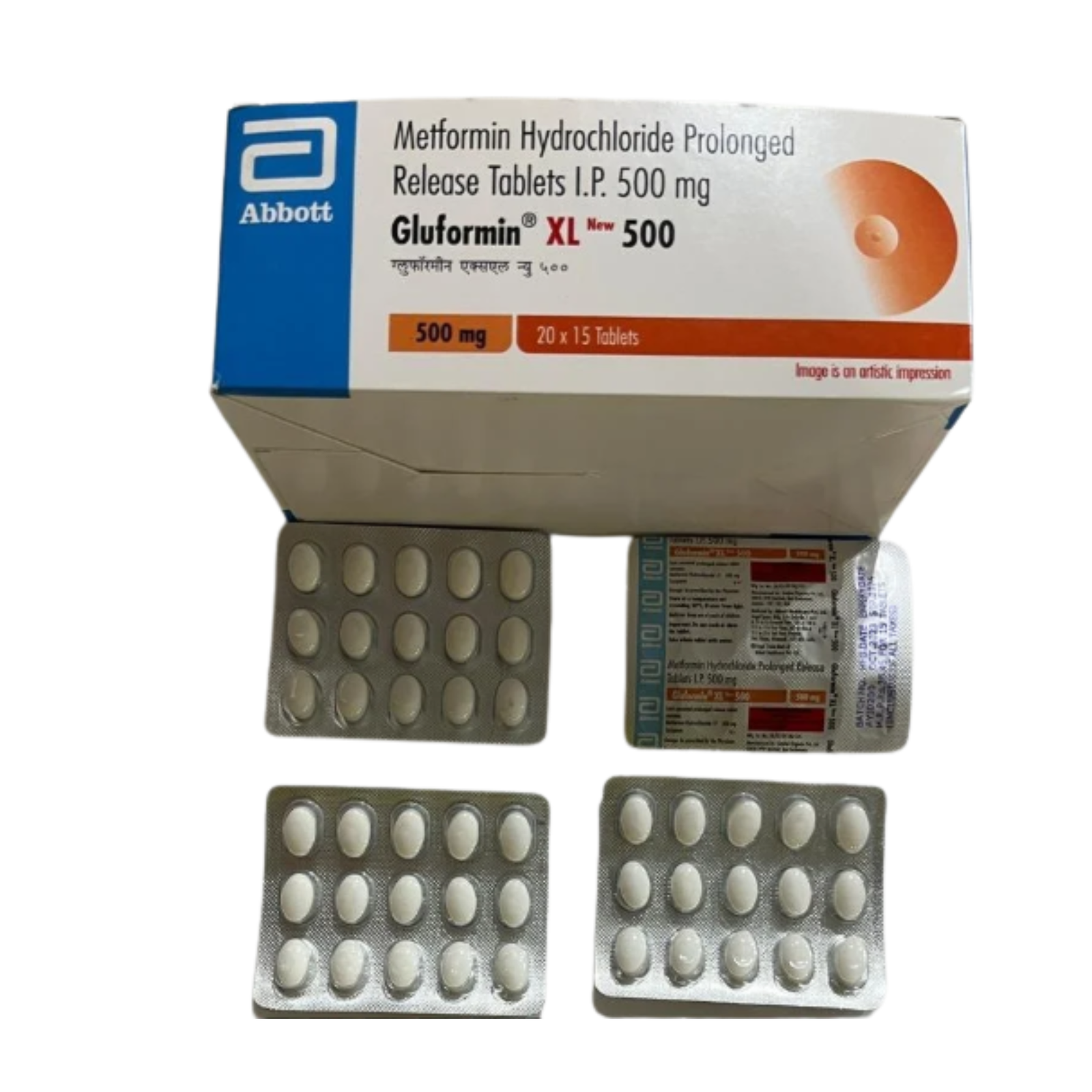 500mg Metformin Hydrochloride Prolonged Tablet