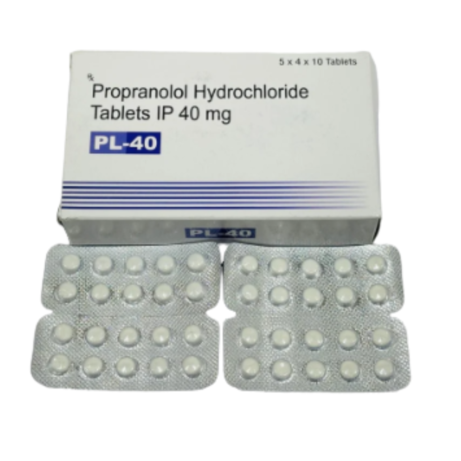 Propranolol Hydrochloride Tablets 40 Mg