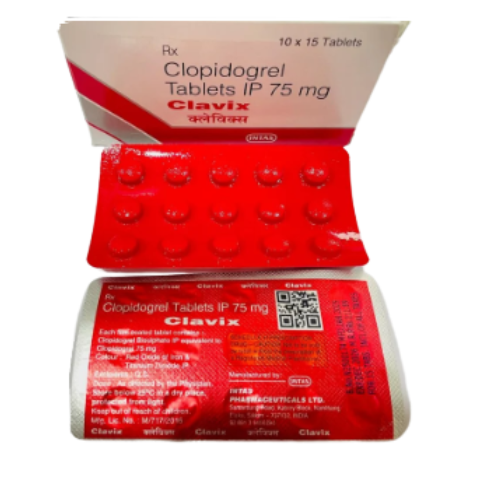 Clopidogrel Tablet Ip 75 Mg