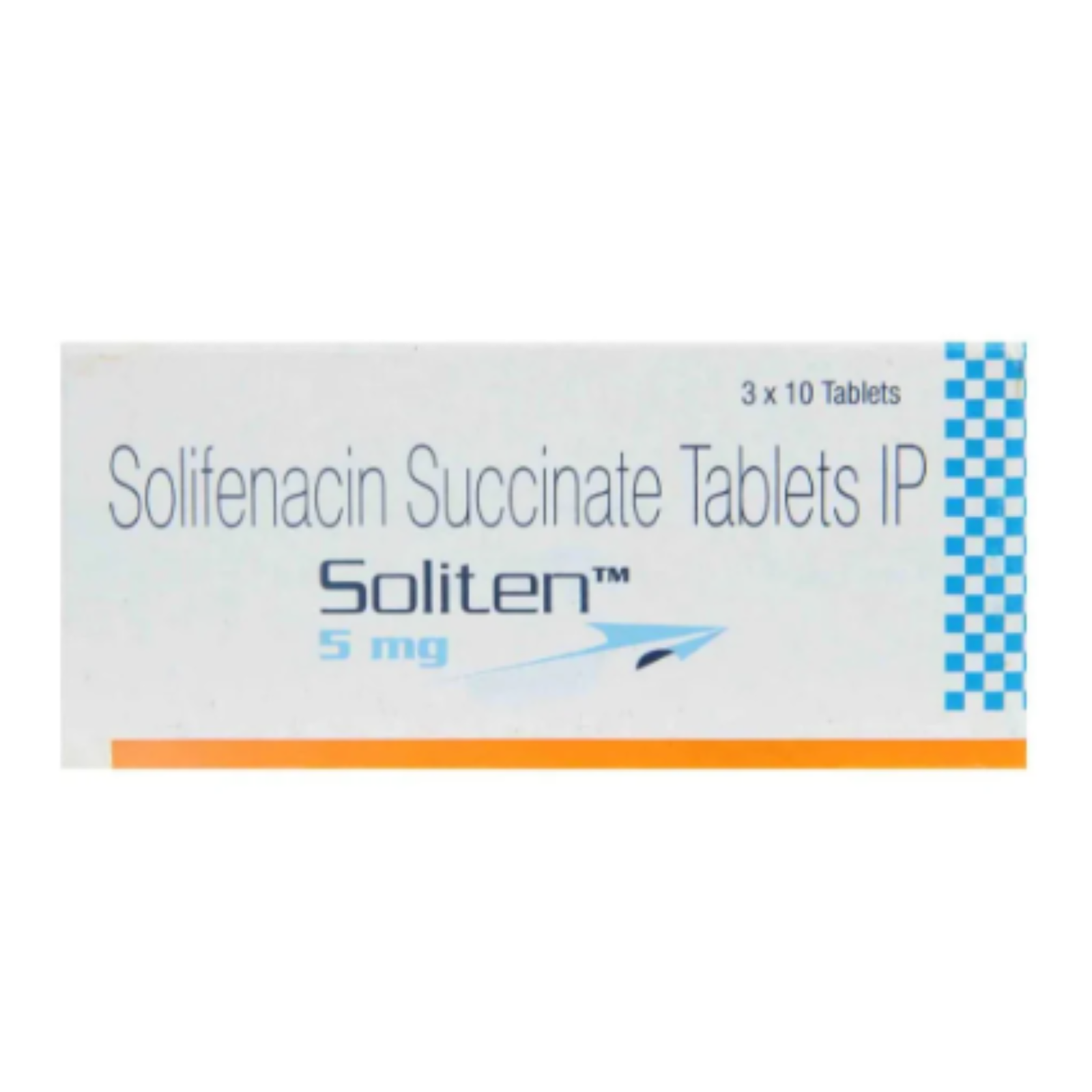 5mg Soliten Solifenacin Succinate Tablet