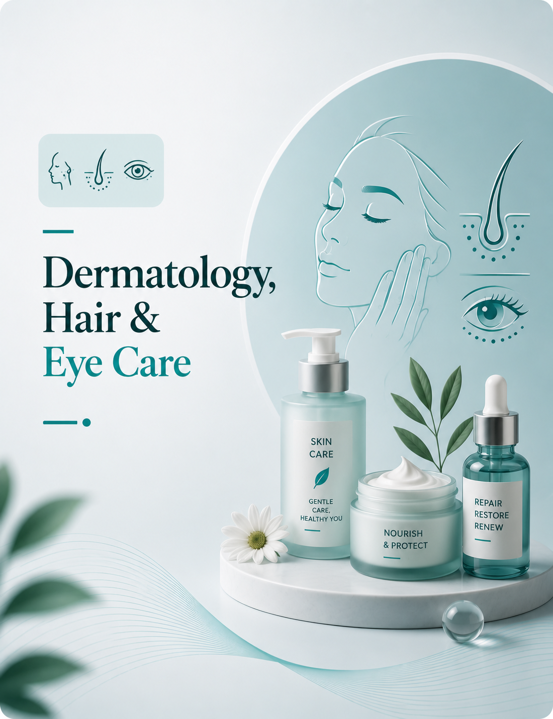 Dermatology, Hair & Eye Care