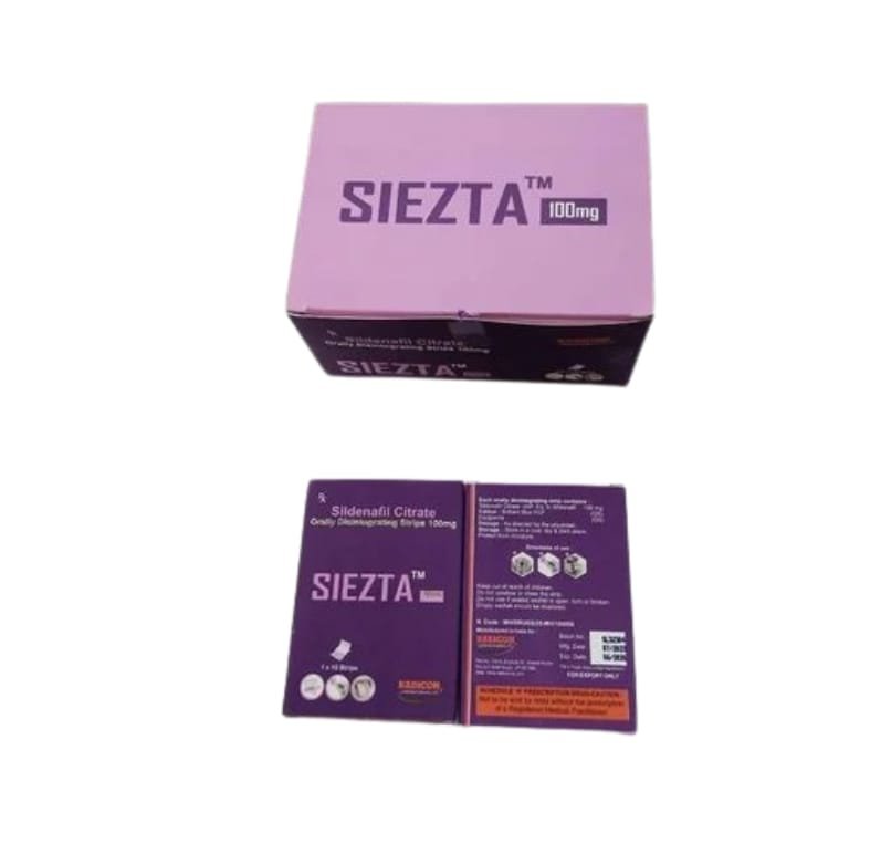 100mg Sildenafil Citrate Strips