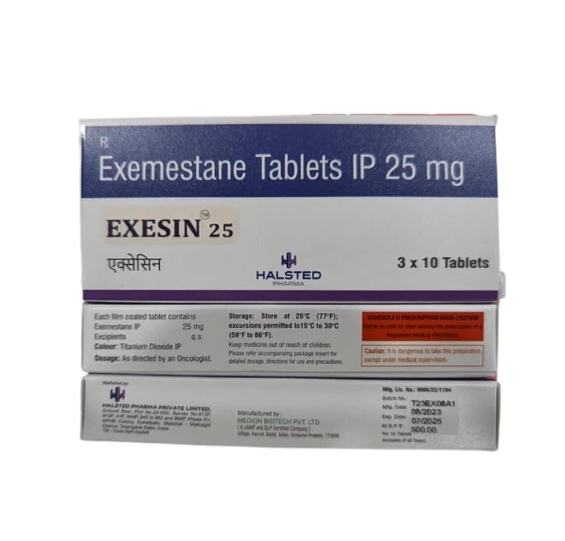 Exemestane 25 Mg Tablet